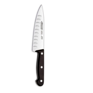 סכין שף רחב מחורץ Arcos 16cm