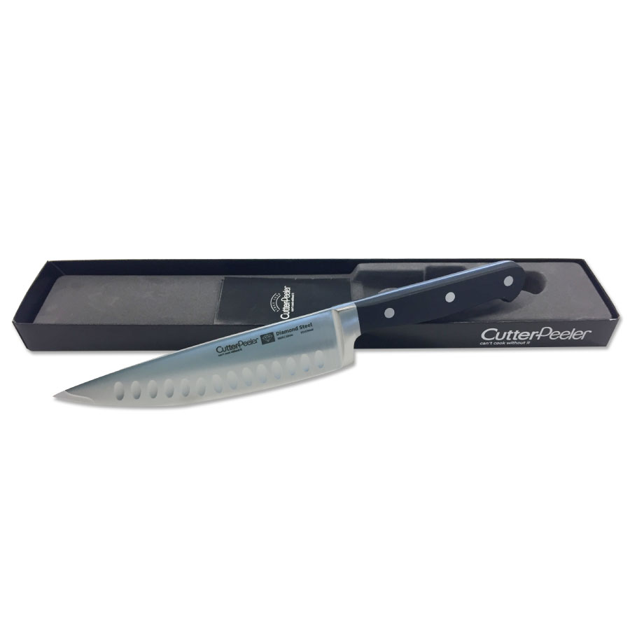 סכין שף מחוזק 15 ס”מ CutterPeeler Diamond Steel