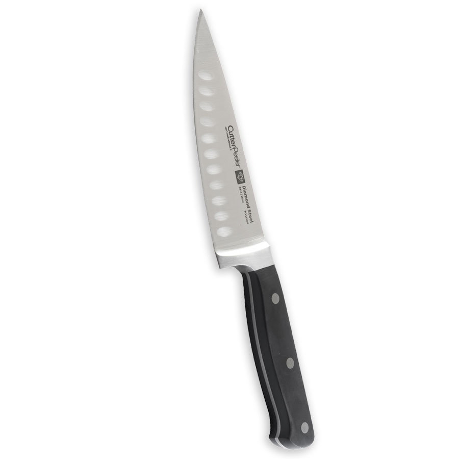 סכין שף מחוזק 15 ס”מ CutterPeeler Diamond Steel