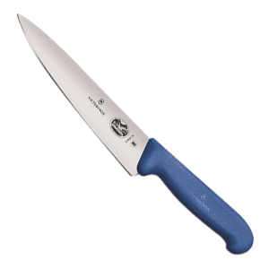 סכין שף 22cm ידית כחולה VICTORINOX