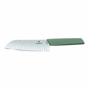 סכין סנטוקו ידית ירוקה SWISS Victorinox