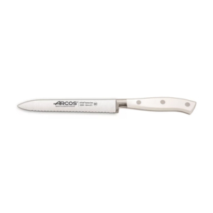 סכין ירקות משוננת 13 ס”מ לבנה ARCOS
