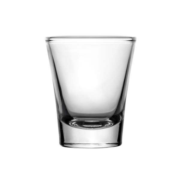 כוס זכוכית דגם “רש קפאינו” 80ml